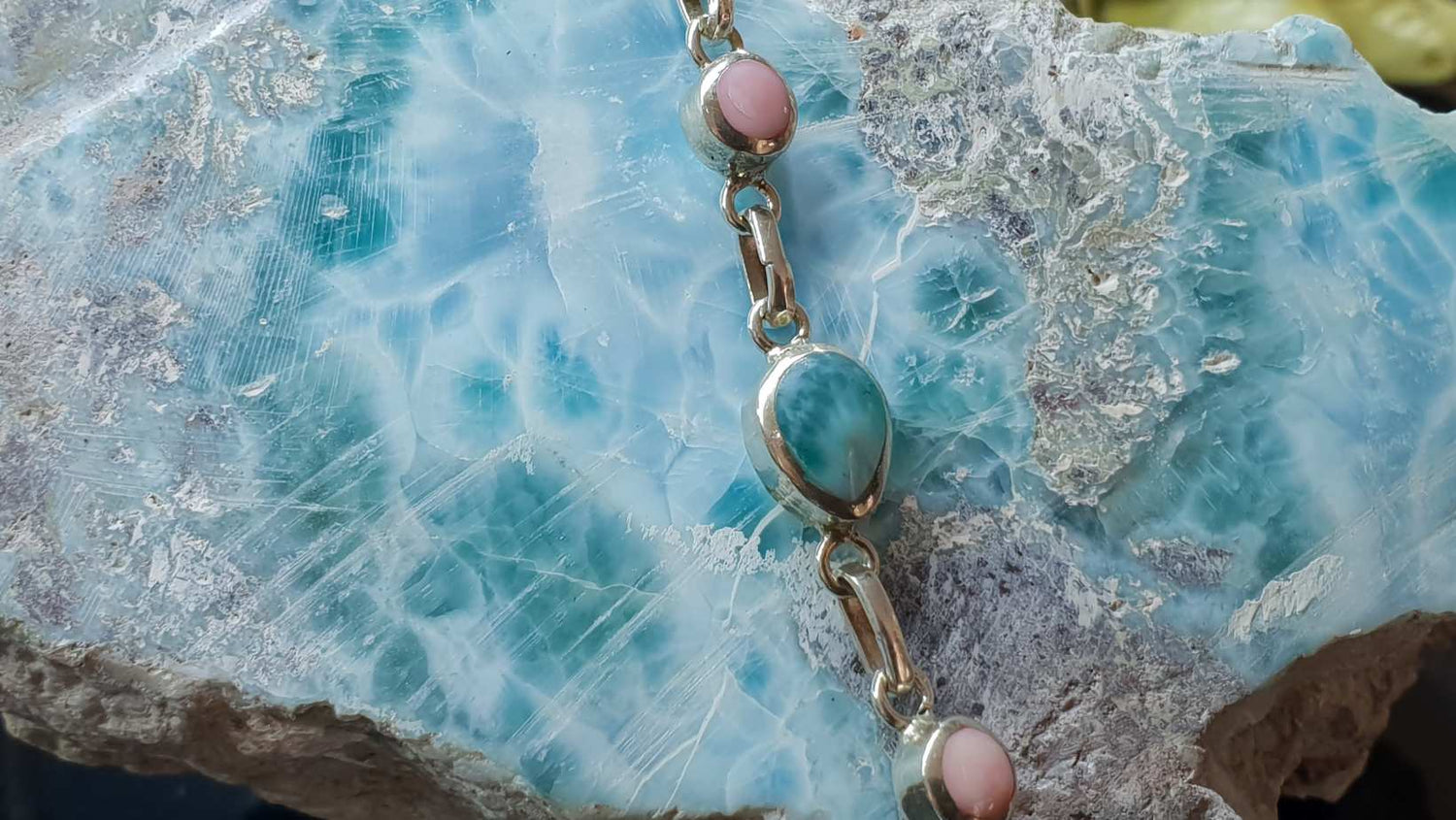 Larimar Crystal and Jewelry Collection