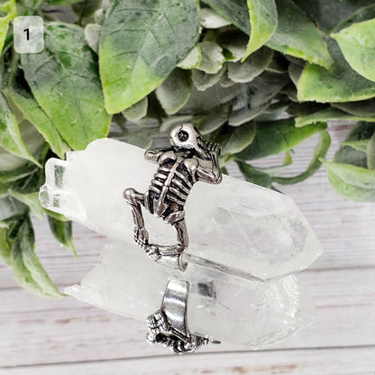 Skeleton Clear Quartz Point - Crystal Happenings