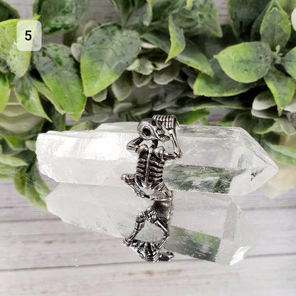 Skeleton Clear Quartz Point - Crystal Happenings