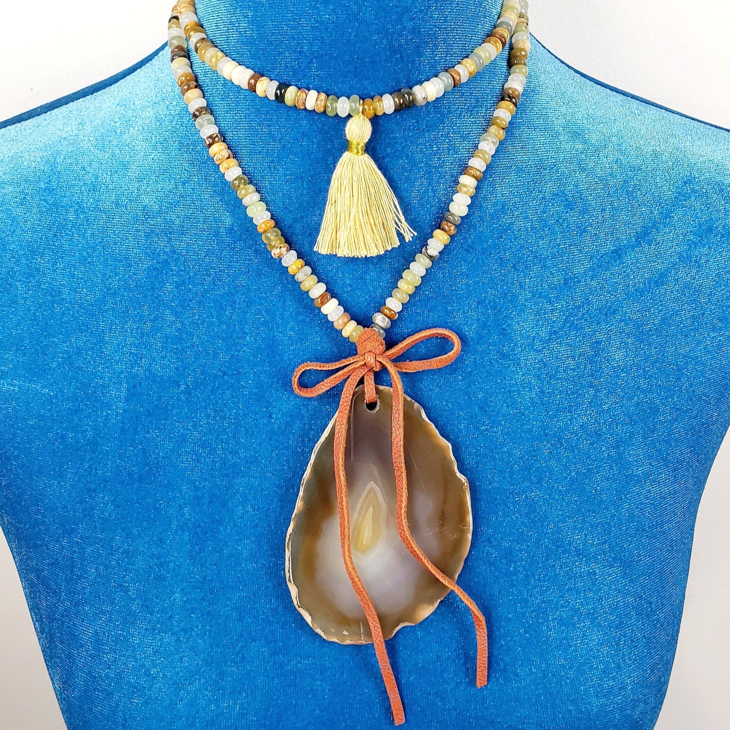 Boho Agate Necklace