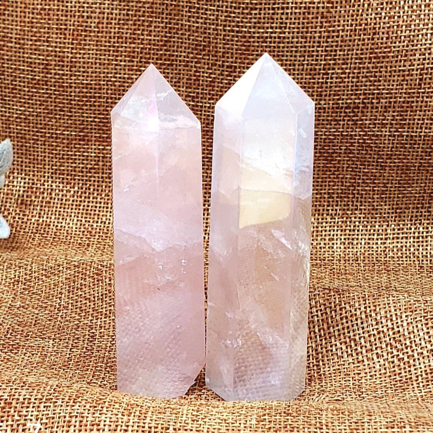 Aura Rose Quartz Points | Amplify Love and Emotional Healing