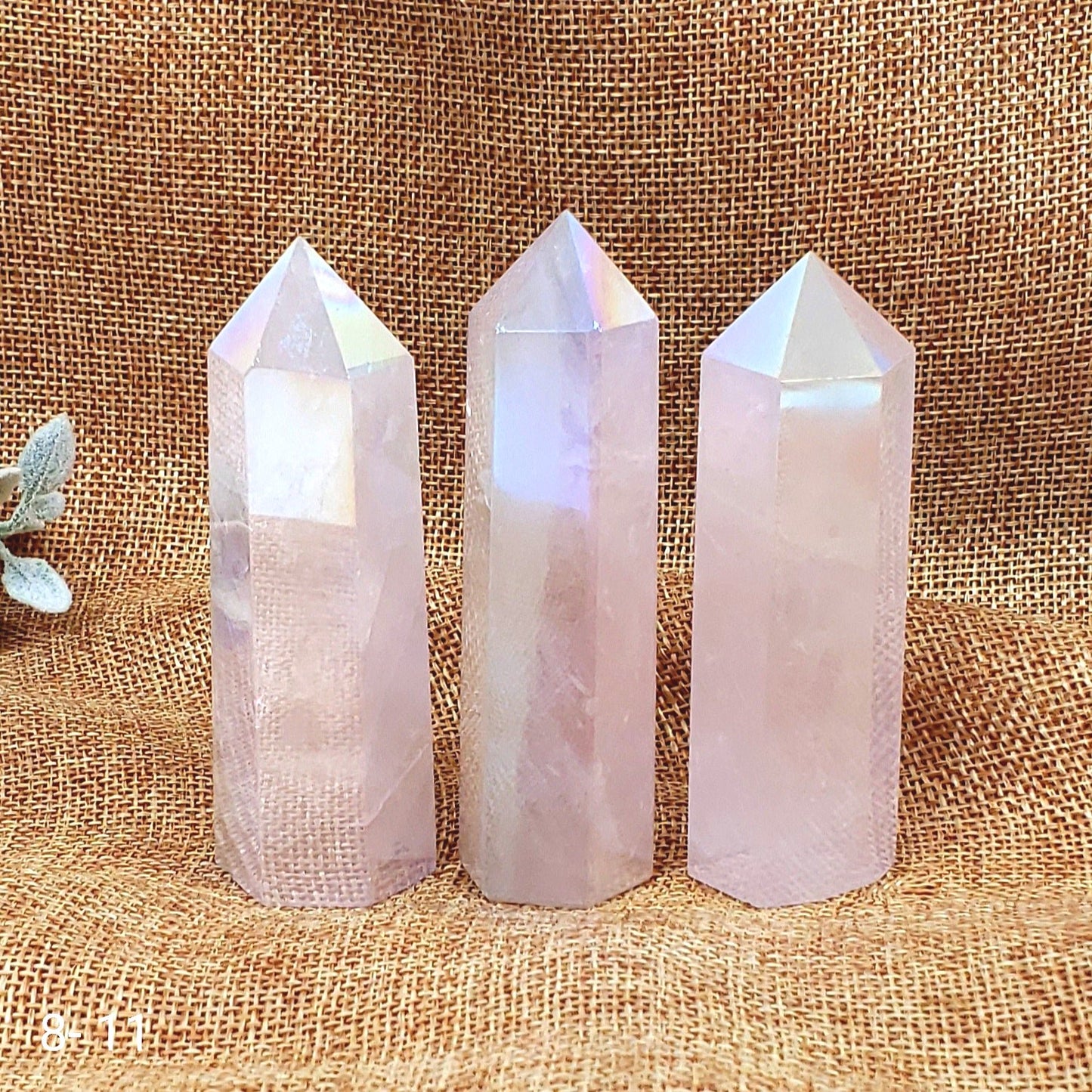 Aura Rose Quartz Points | Amplify Love and Emotional Healing