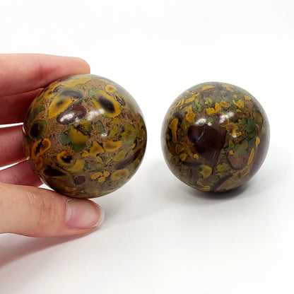 Ajooba Jasper Spheres