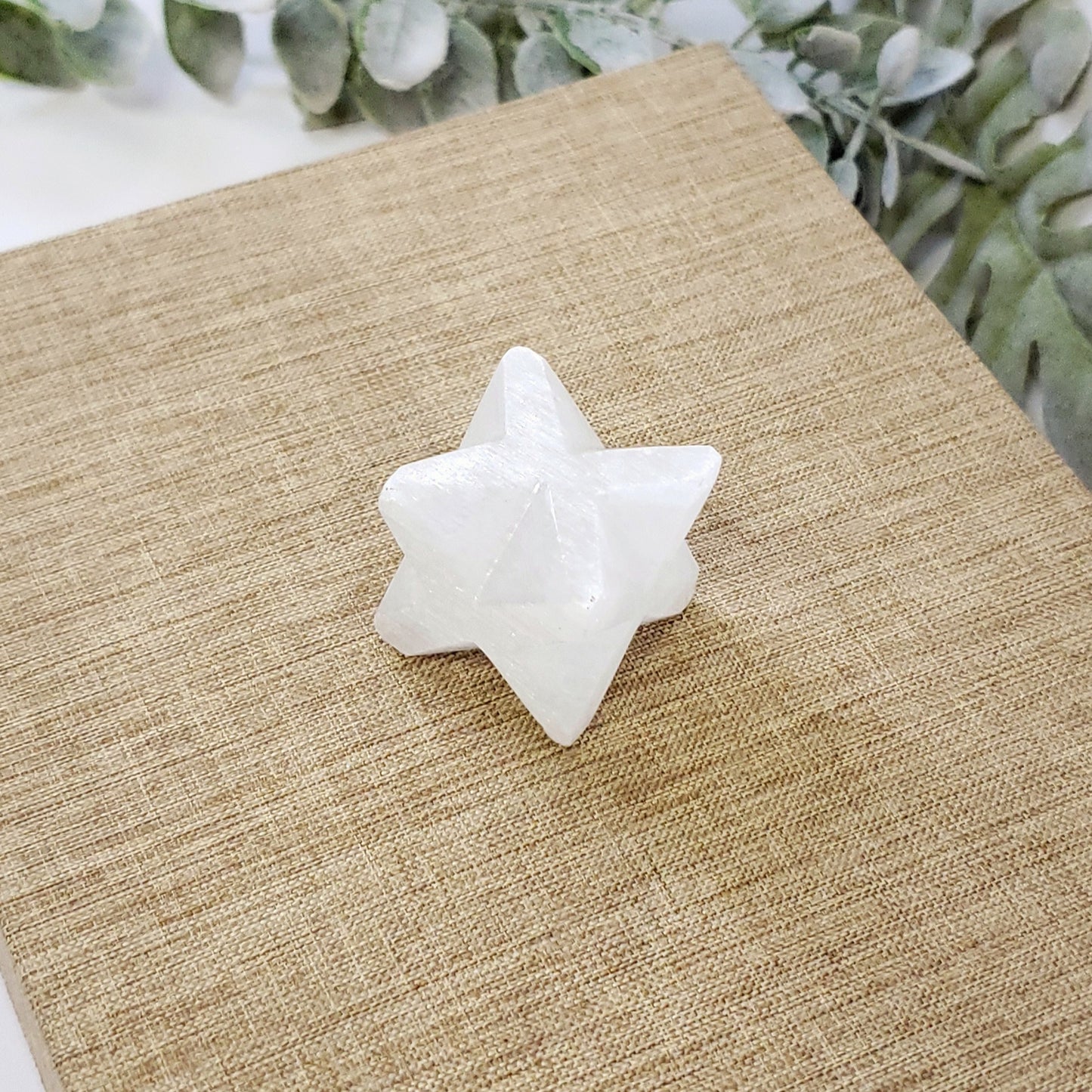 Small Selenite Merkaba