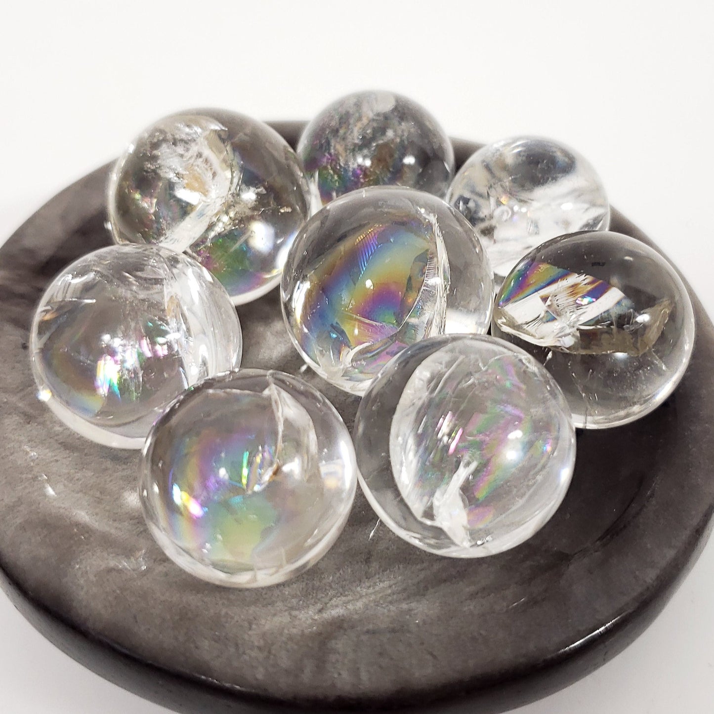 Rainbow Quartz Mini Spheres