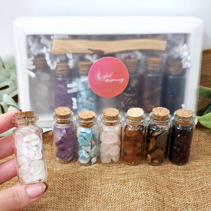 Small Gemstone Jars