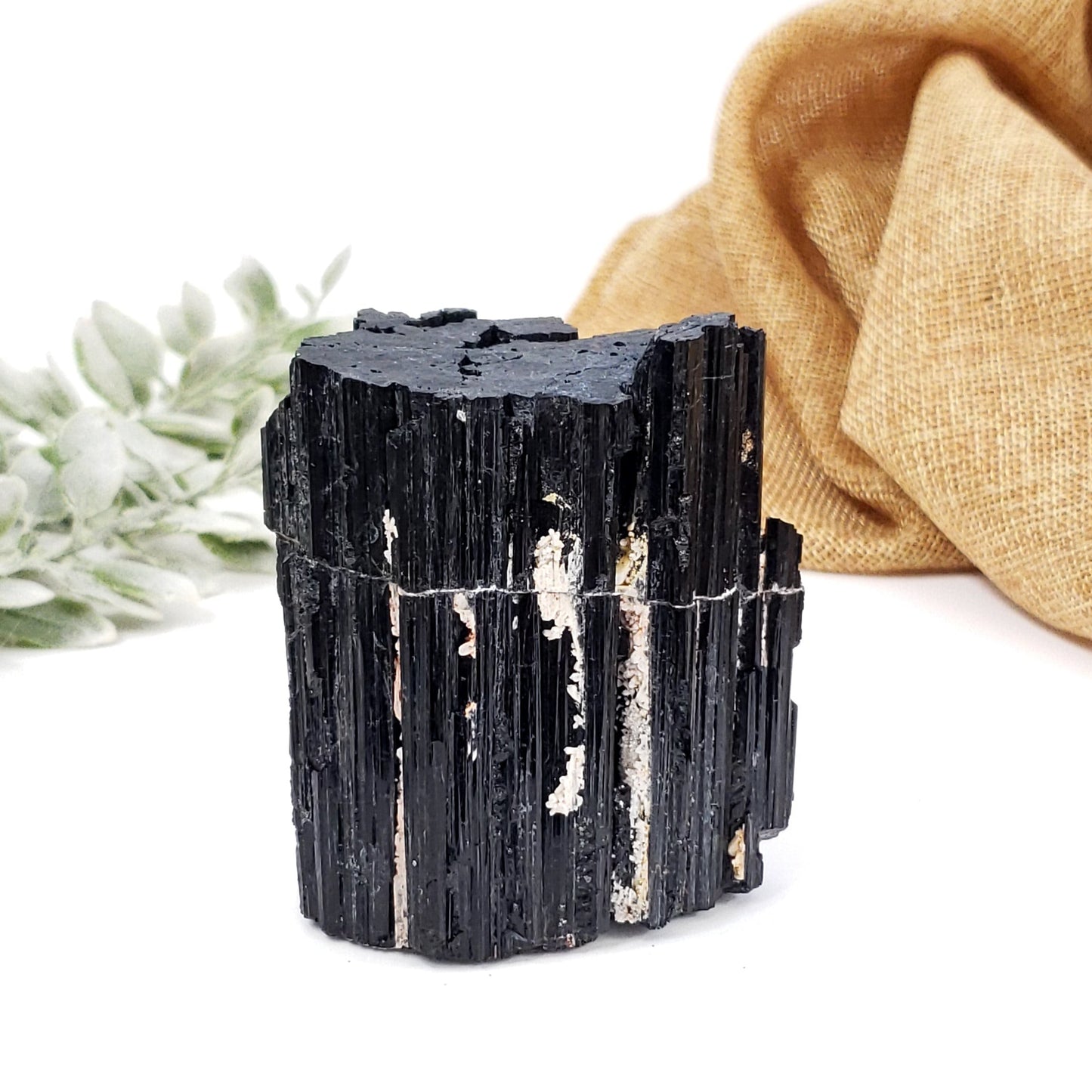 Natural Black Tourmaline Crystal