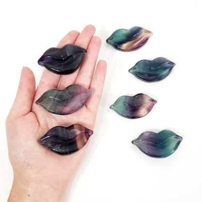 Rainbow Fluorite Lips