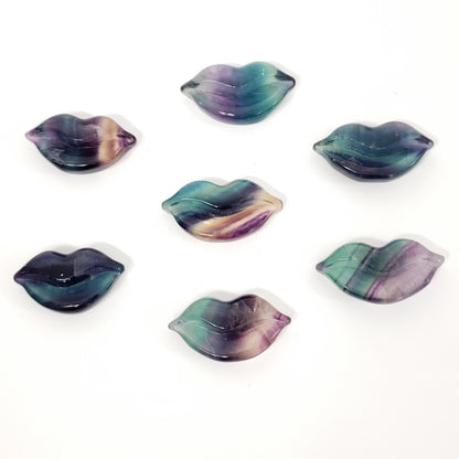 Rainbow Fluorite Lips