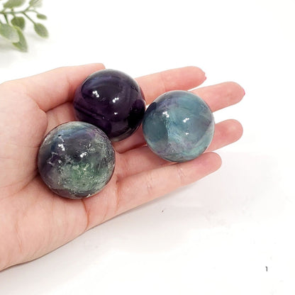 Rainbow Fluorite 35mm Sphere