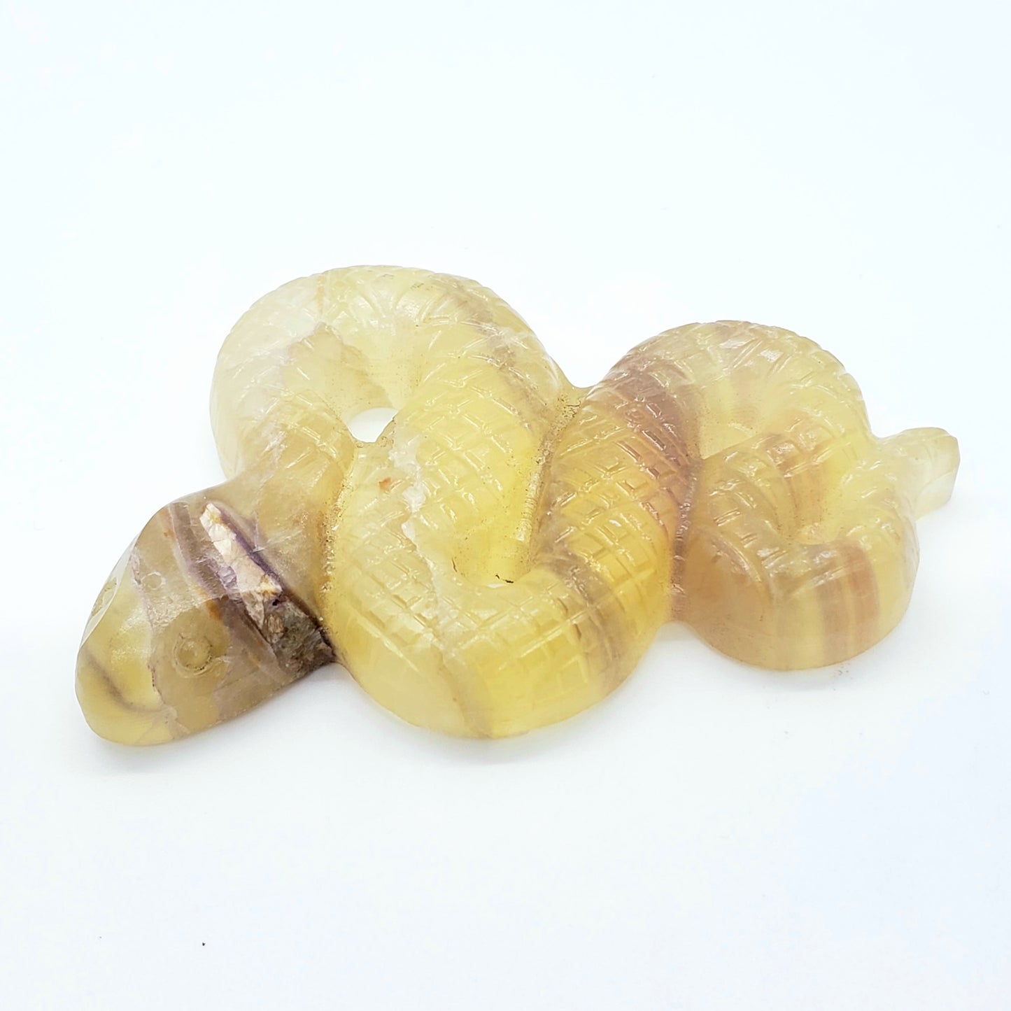 Yellow Fluorite Snakes