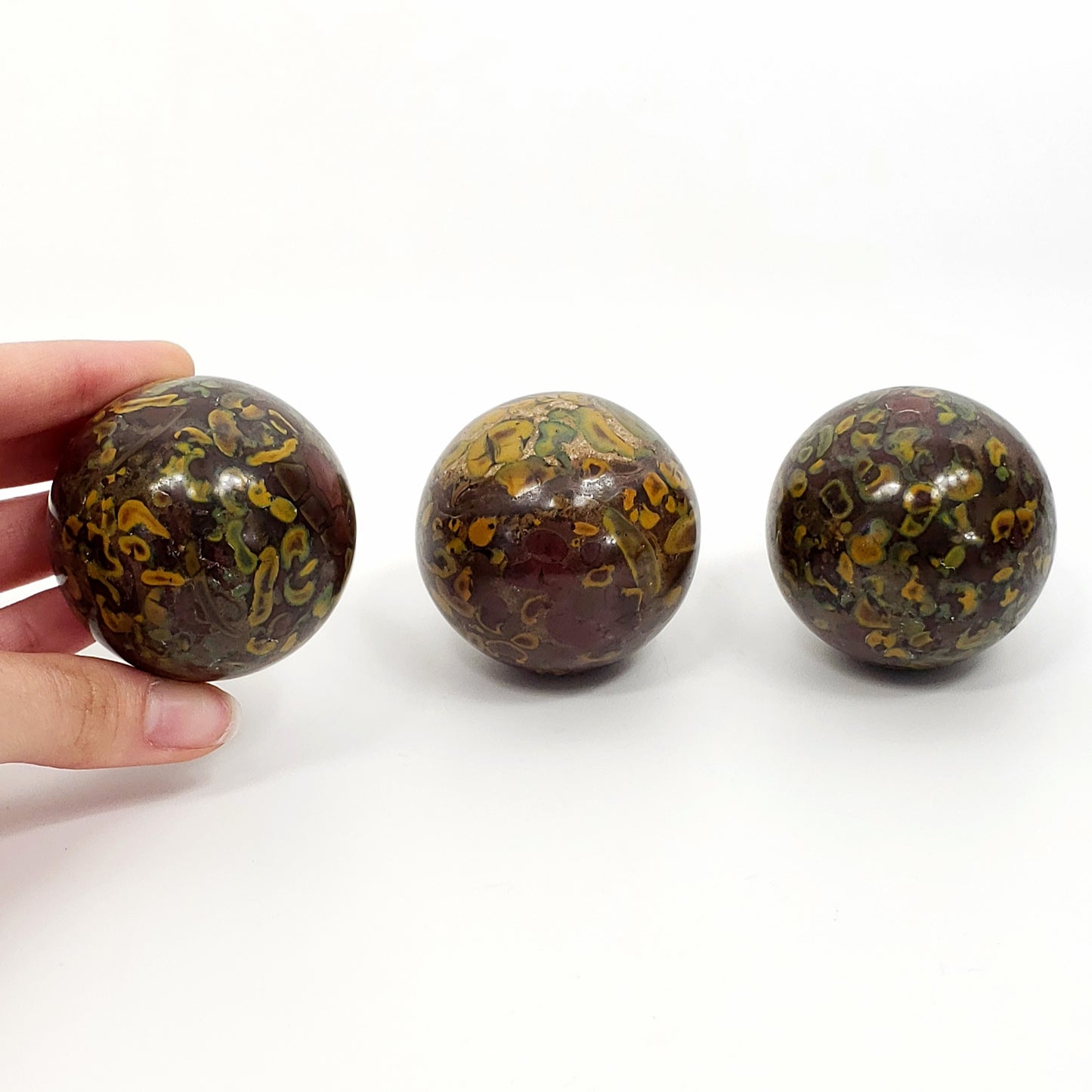 Ajooba Jasper Spheres