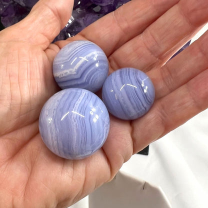 Blue Lace Agate Mini Sphere