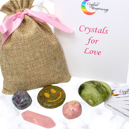 Deluxe Set of Crystals for Love