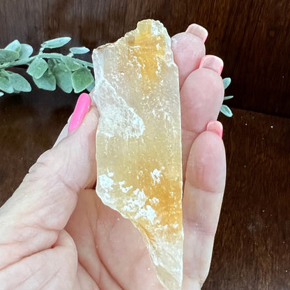 Phantom Golden Healer Selenite – A Natural Crystal of Transformation, Protection, and Inner Light