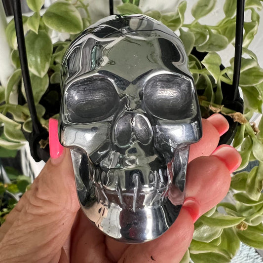 Hematite Crystal Skull