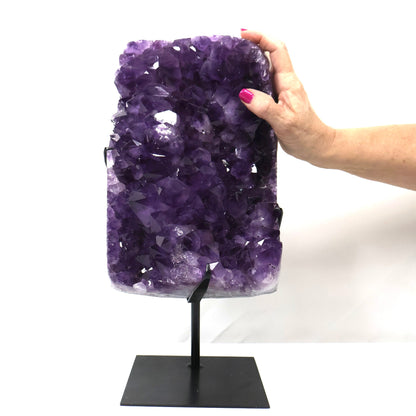 Large Amethyst Geode on Stand