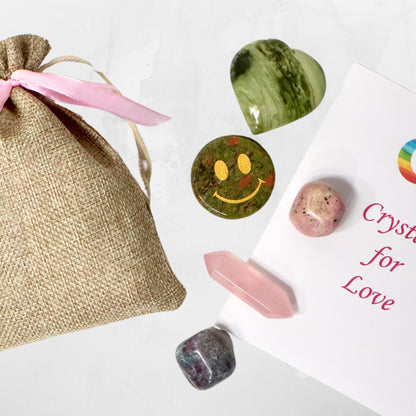 Deluxe Set of Crystals for Love