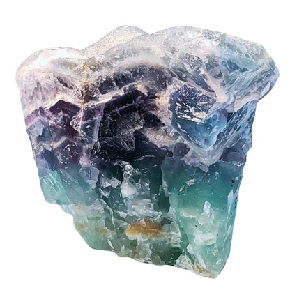 Rainbow Fluorite Specimen with Druzy