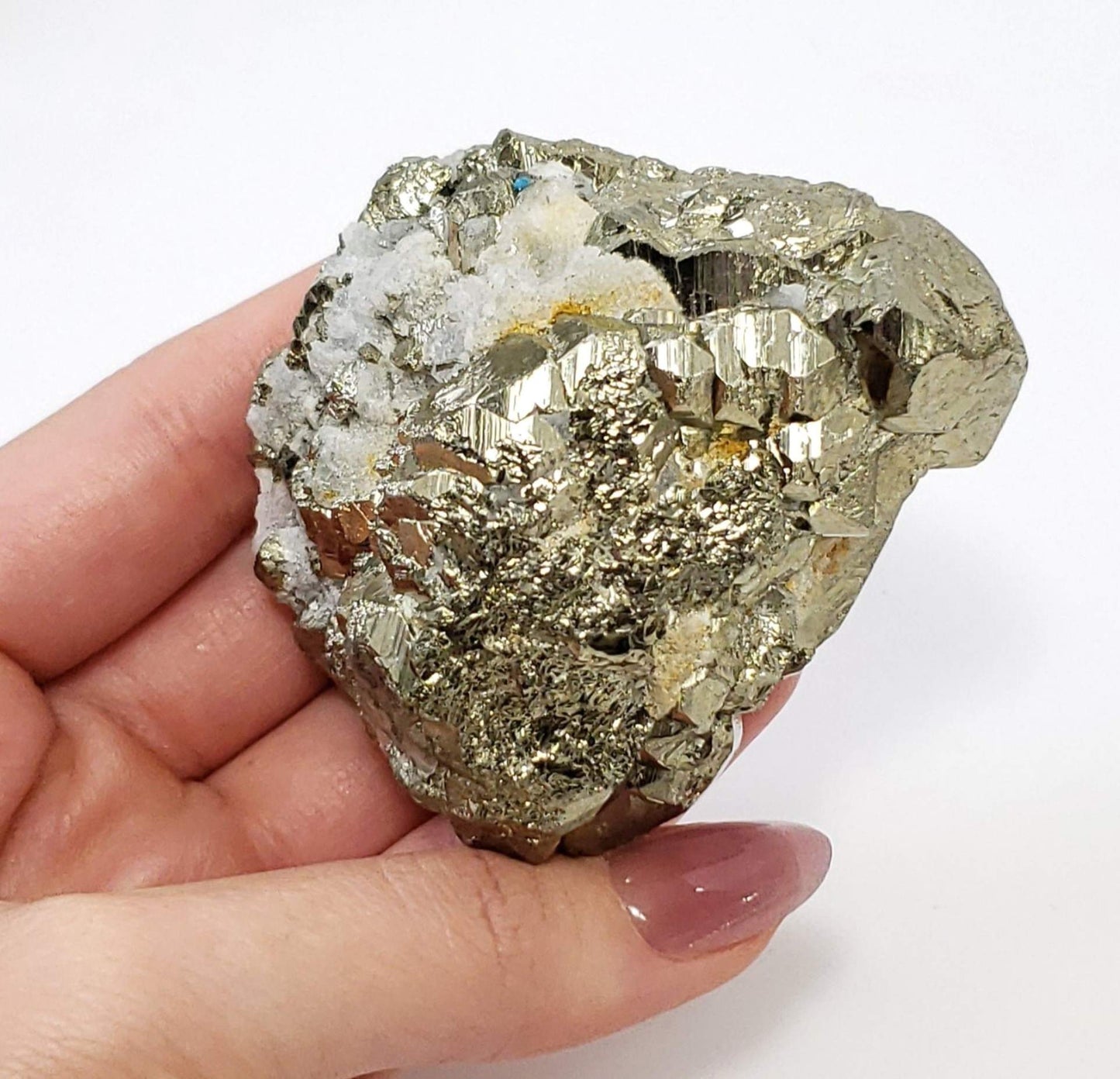 Pyrite Crystal Cluster