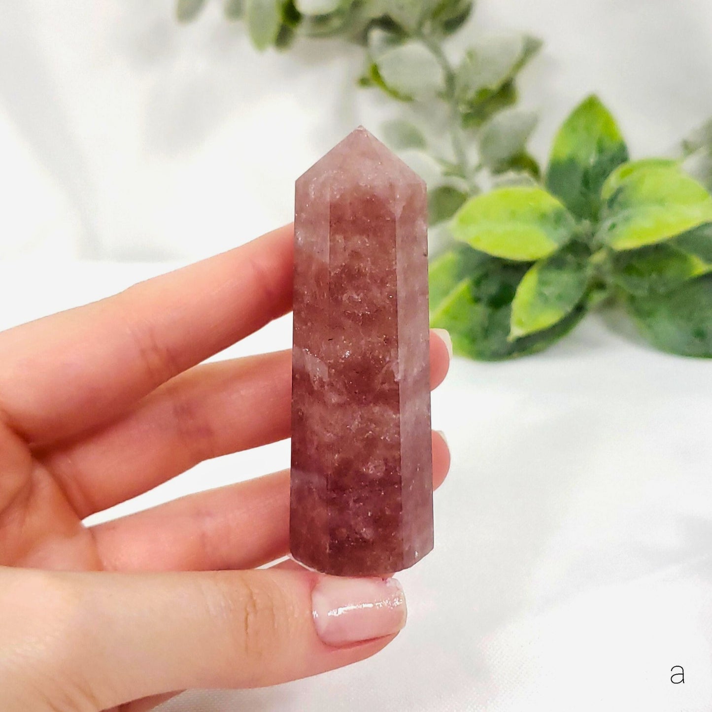 Strawberry Quartz Point