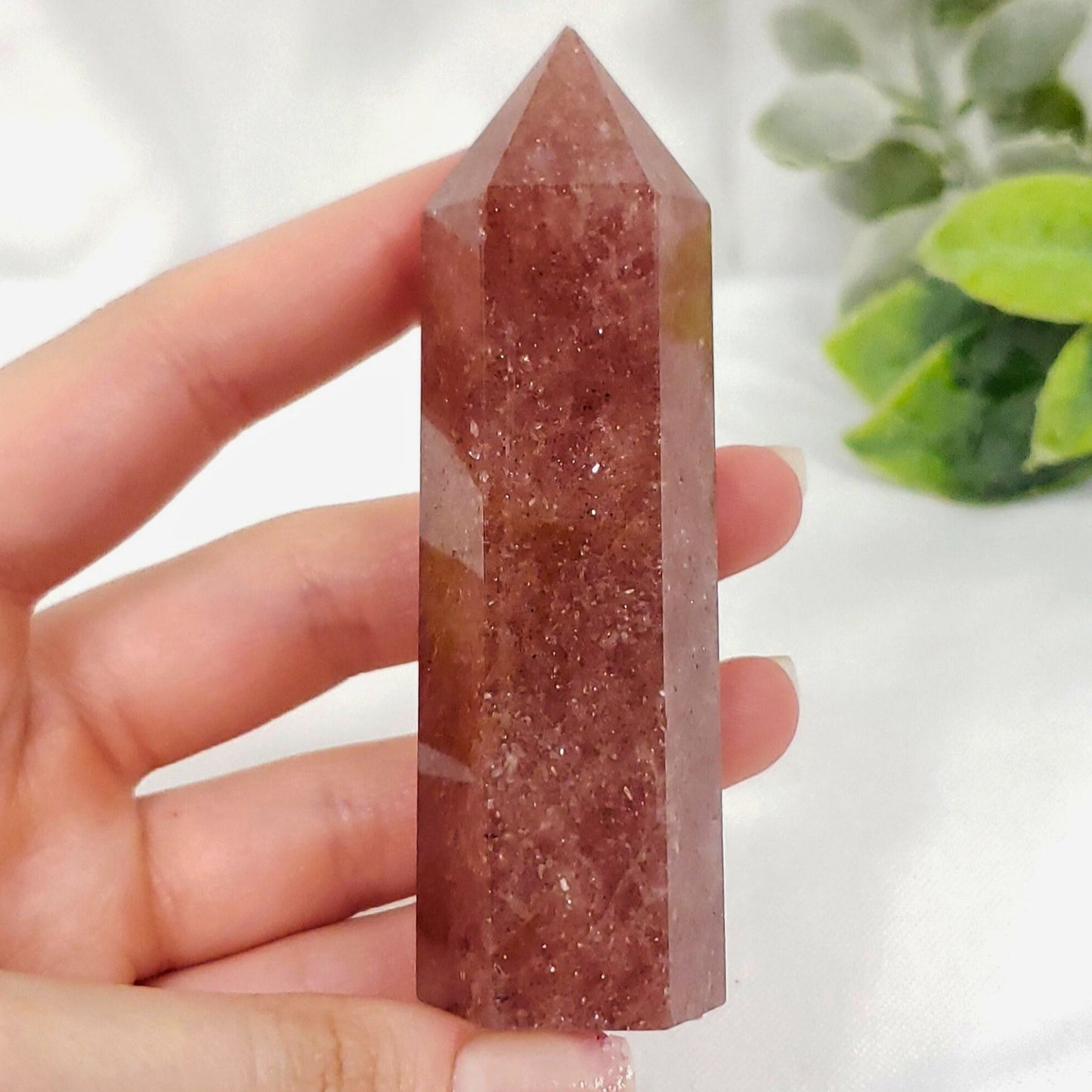 Strawberry Quartz Point