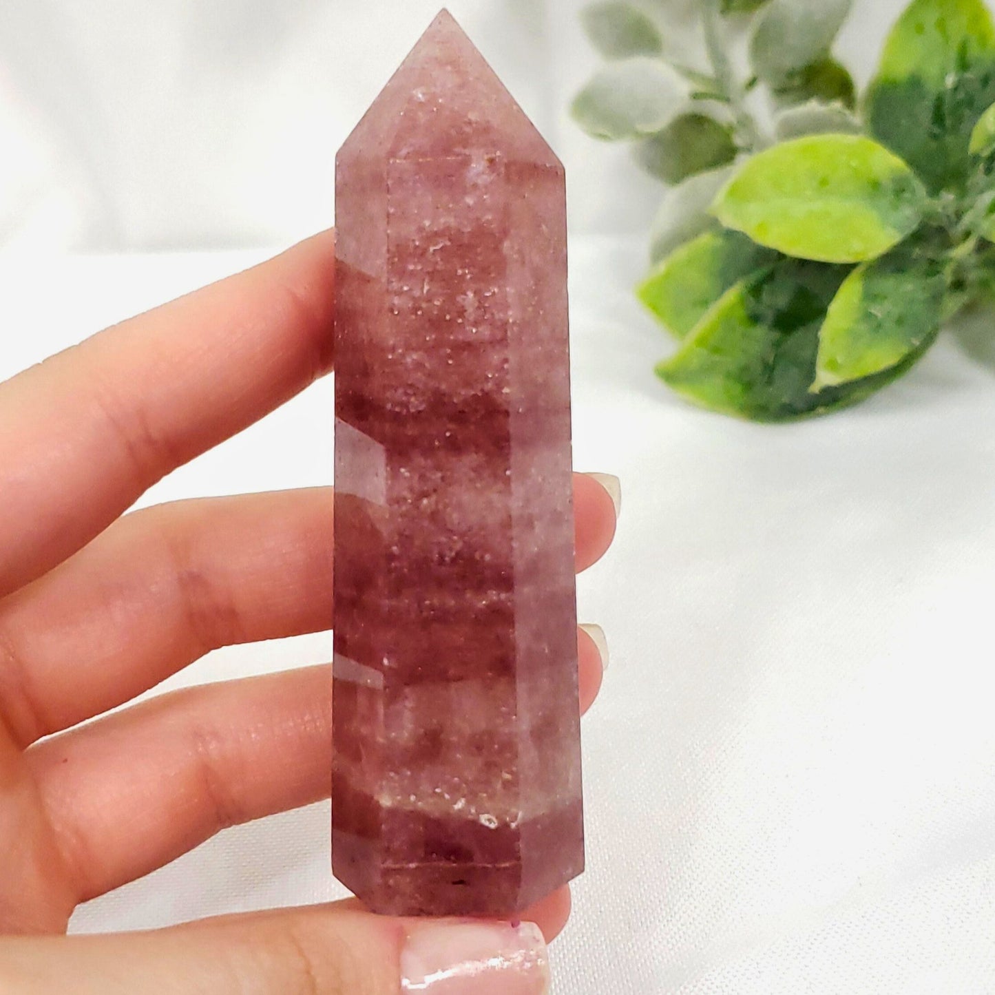 Strawberry Quartz Point