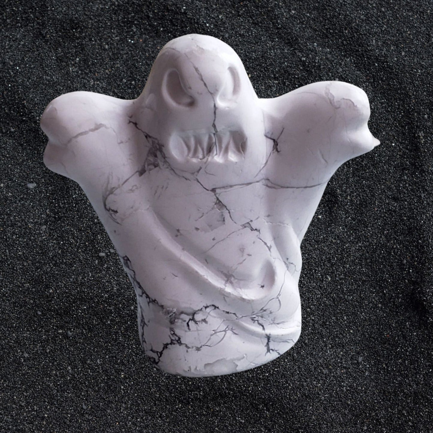 White Howlite Spooky Ghost