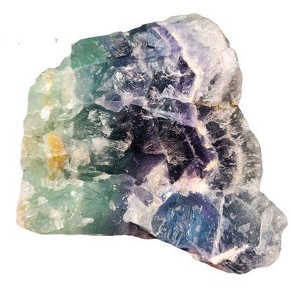 Rainbow Fluorite Specimen with Druzy