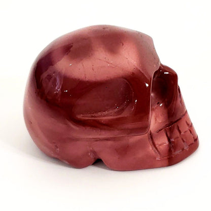 Pink Mookaite Skull – A Harmonious Blend of Elegance and Empowerment