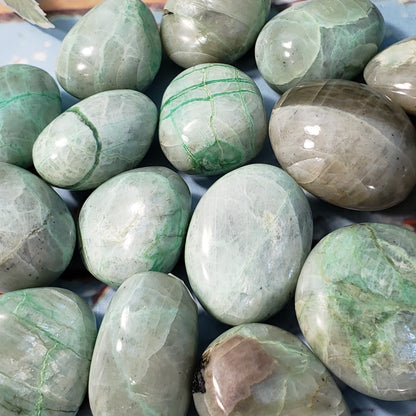 Garnierite Pocket Stones - Crystal Happenings