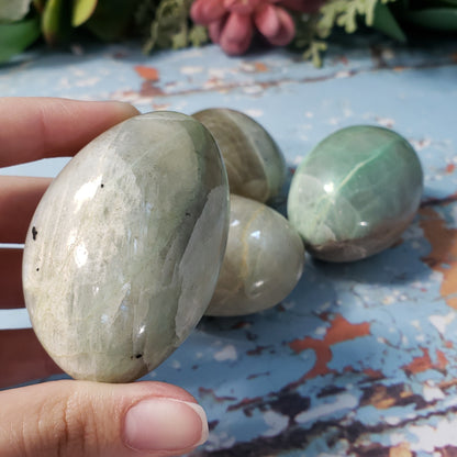 Garnierite Pocket Stones - Crystal Happenings