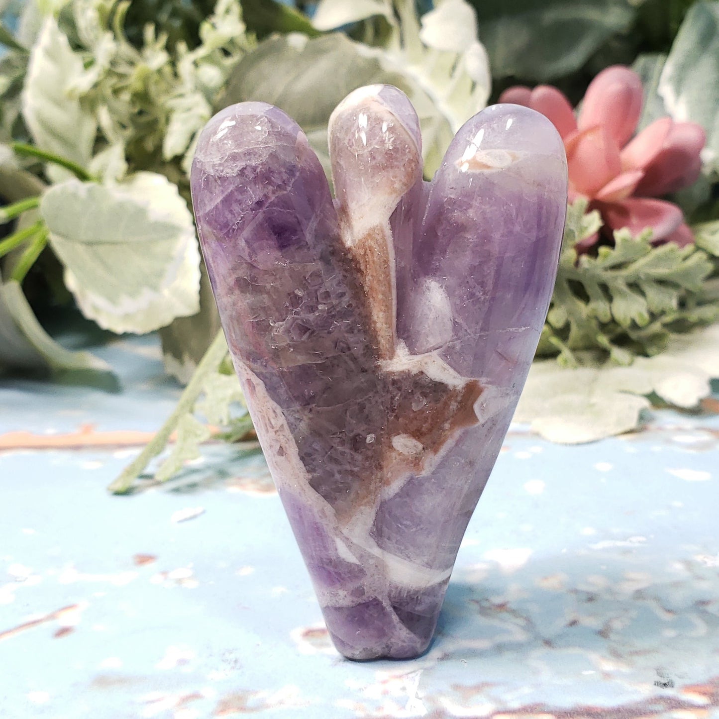 Carved Crystal Angels - Crystal Happenings