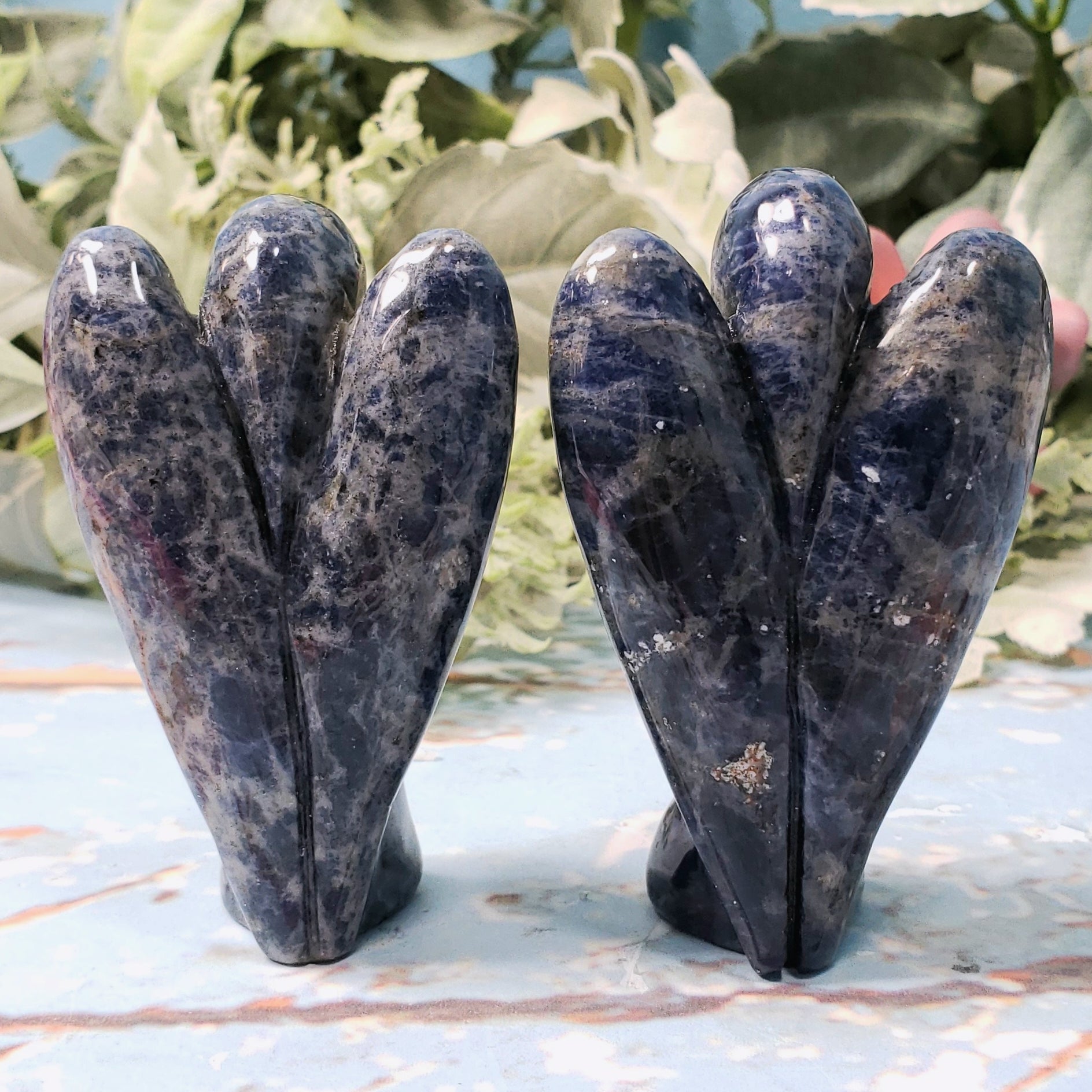 Carved Crystal Angels - Crystal Happenings