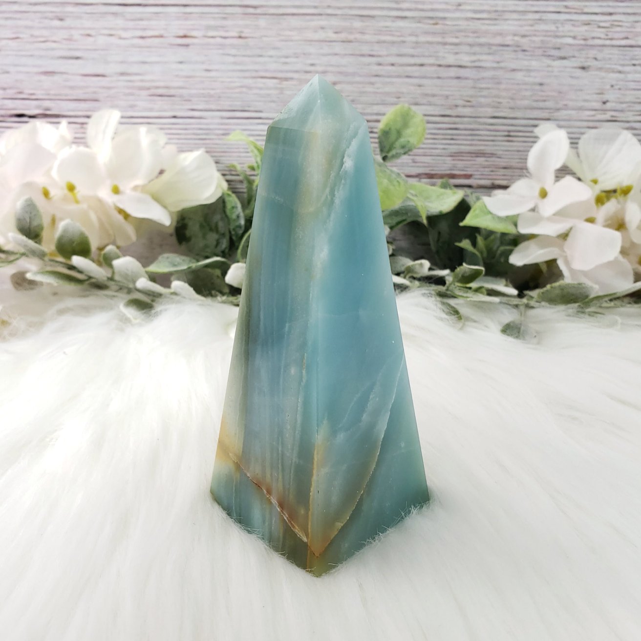 Caribbean Calcite Tower 5 - Crystal Happenings