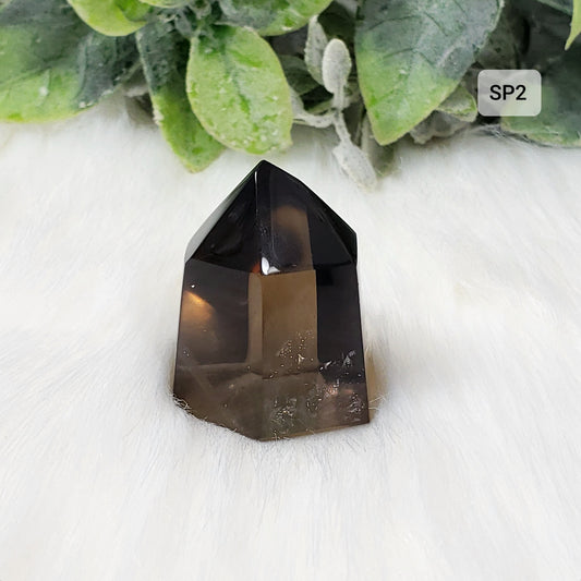 Smoky Quartz Point 2 - Crystal Happenings