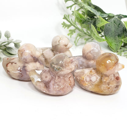 Flower Agate Duck