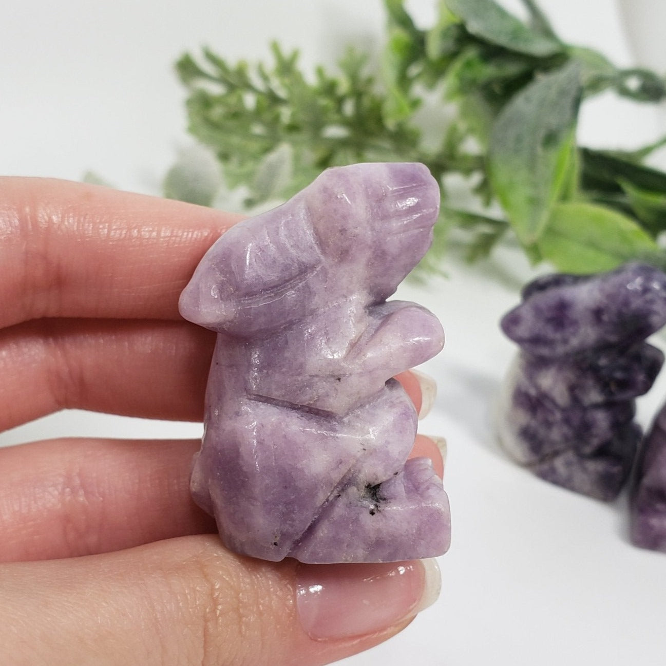 Lepidolite Bunny