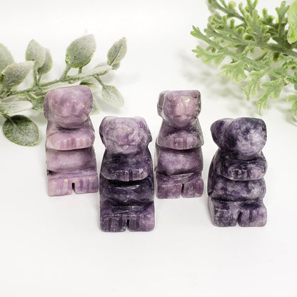 Lepidolite Bunny