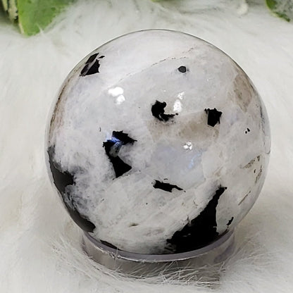 Rainbow Moonstone Spheres - Crystal Happenings