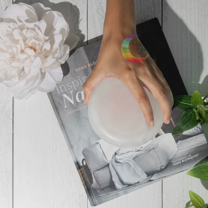 Selenite Crystal Jar with Lid 